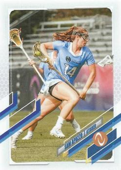 2021 Topps On-Demand Set #5 - Athletes Unlimited Lacrosse #49 Sam Apuzzo Front